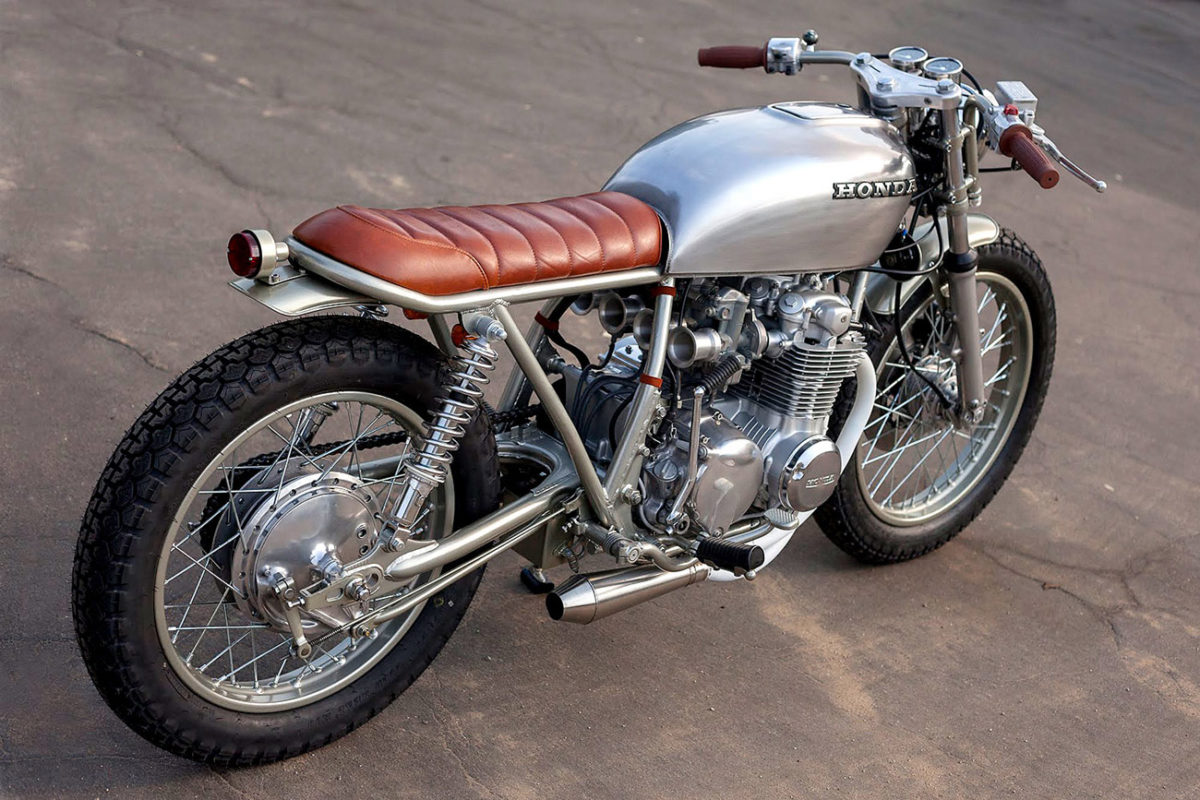 Ginger, la magnifique Honda CB 550K customisée par Ready Moto