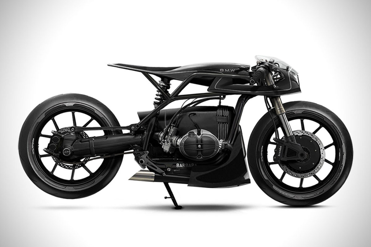 Black Mamba : la BMW R80 Custom futuriste signée Barbara Custom Motorcycles