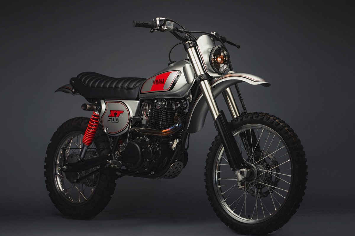 MOTORELIC présente la Yamaha XT500 « Ladykiller »