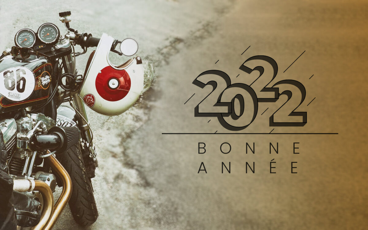 Cezanne Classic Motorcycles vous souhaite une bonne année 2022