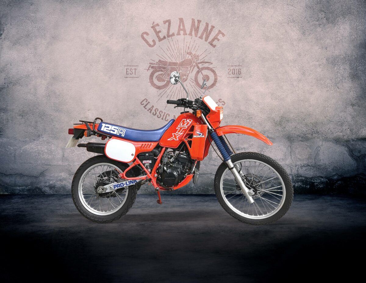 La Honda MTX125R L toile Des Ann es 80 La Honda MTX125R L toile Des Ann es 80